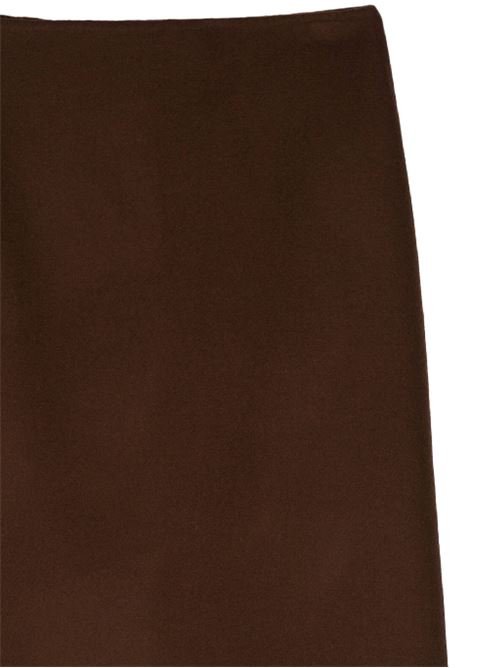 Brown wool skirt Ermanno Scervino | D452O316HNG91241